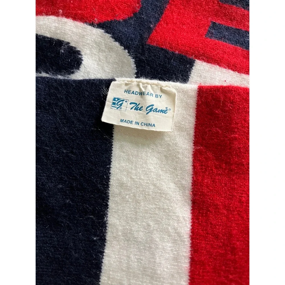 Belmont Bruins Fleece Scarf Mens One Size Red Blue NCAA Basketball The Game